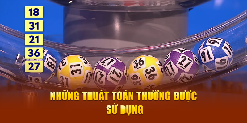 Những thuật toán thường được sử dụng